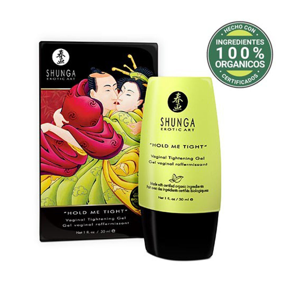 Hold Me Tight de Shunga - Gel de estrechamiento vaginal para intensificar el placer