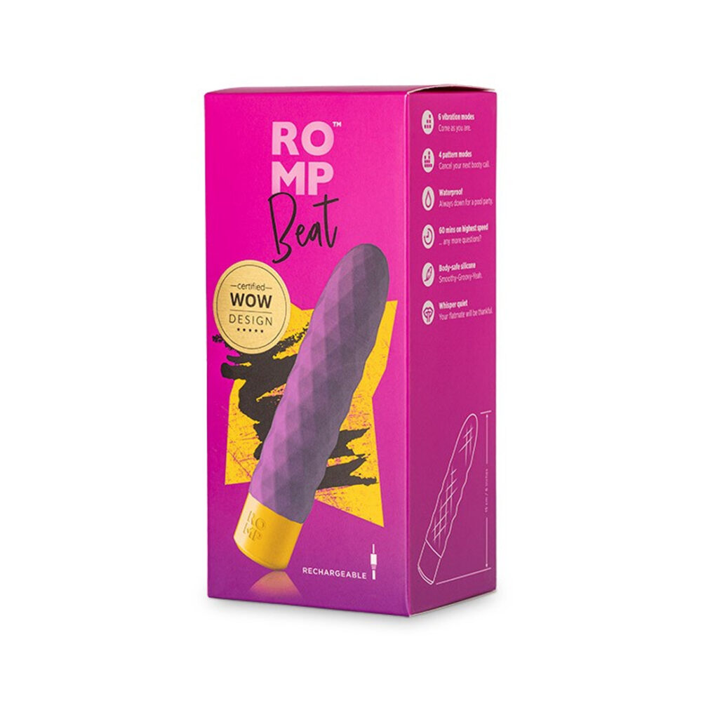 ROMP Beat: Mini Vibrador Potente y Versátil para Estimulación del Clítoris y más