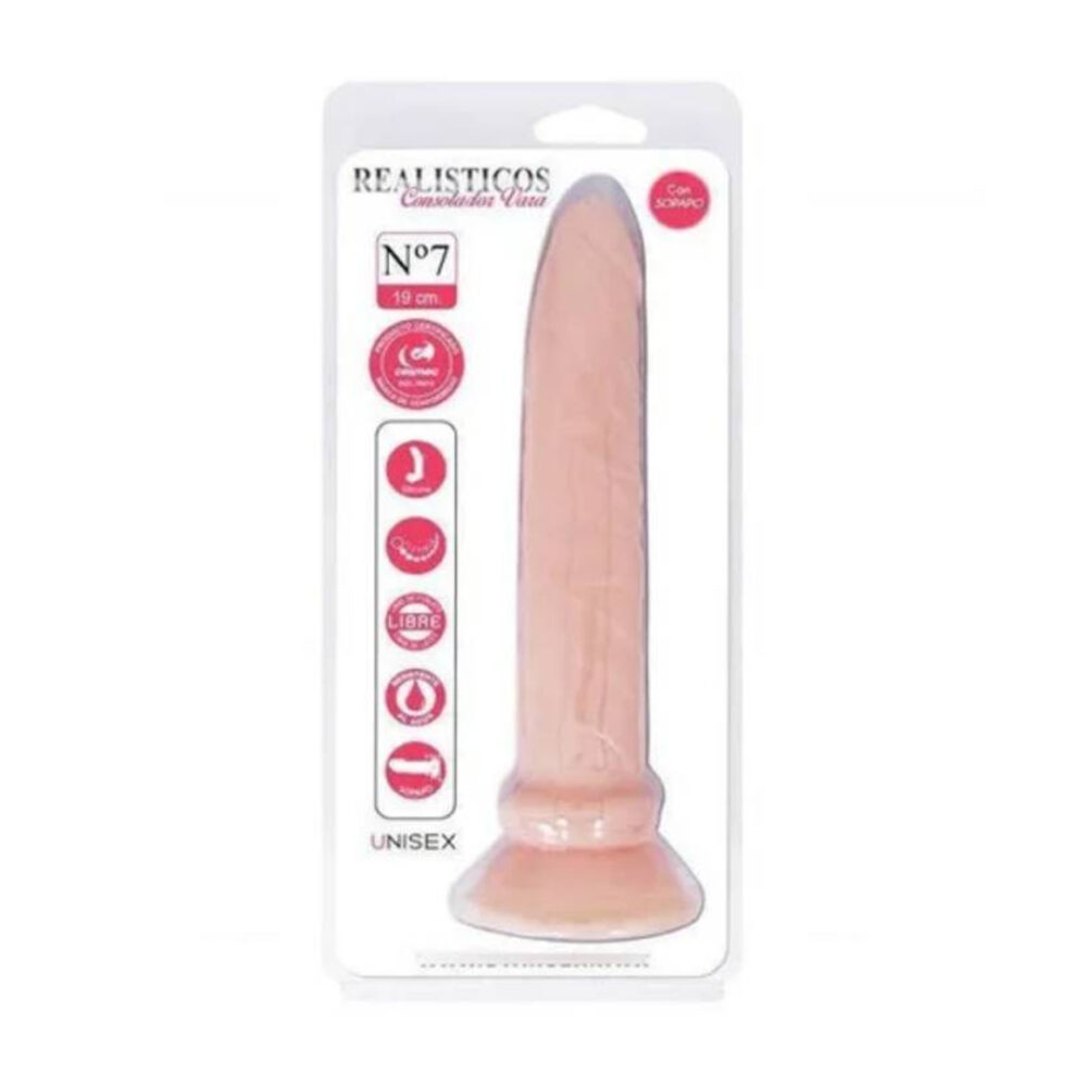 Dildo Realístico Vara con sopapo Nº7