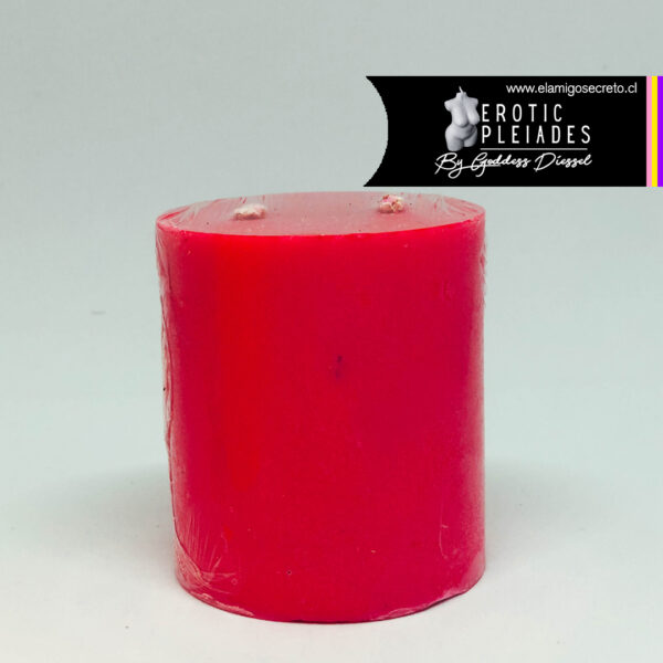 Vela Waxplay Bajo punto de fusión de @erotic.pleiades - Rojo