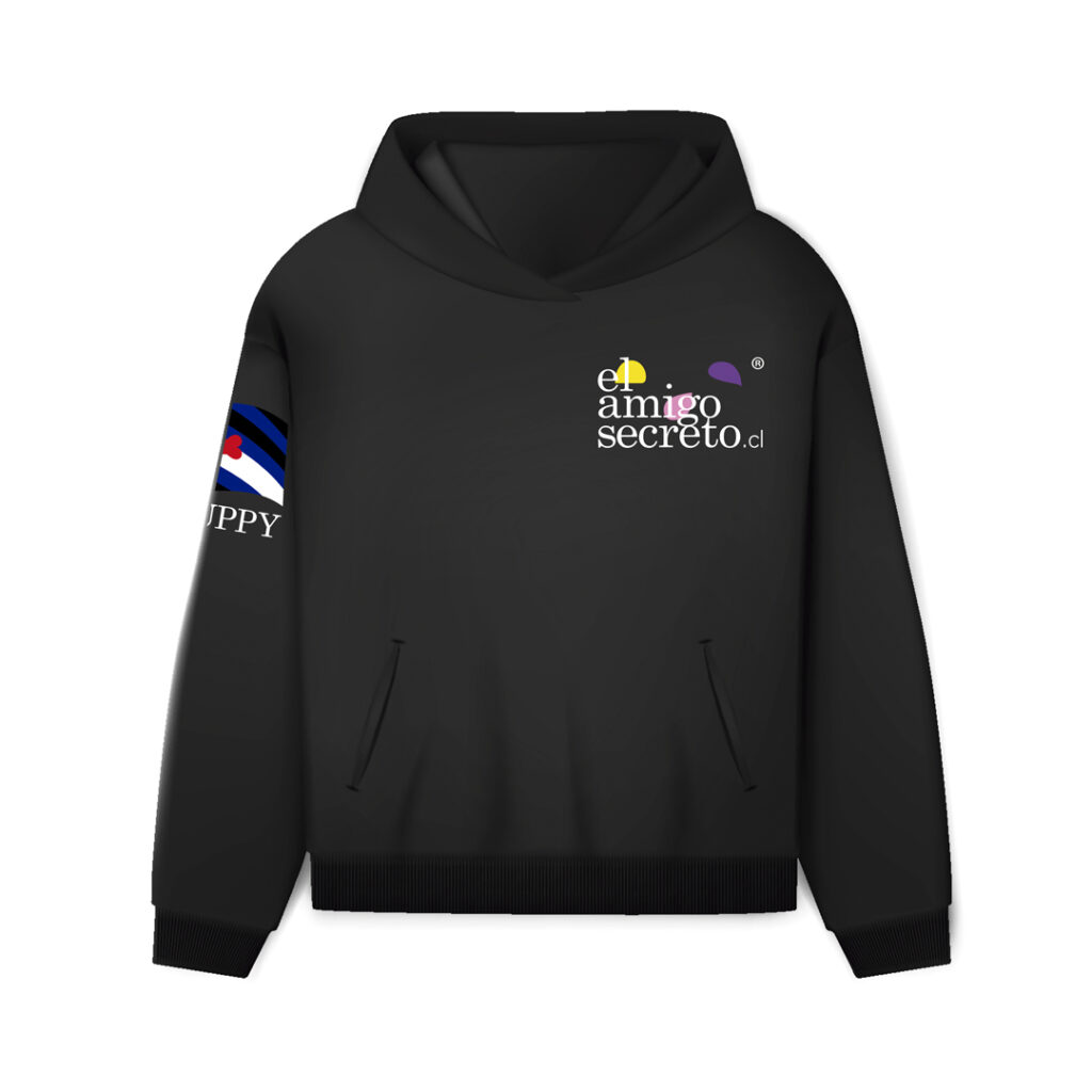 Polerón Oficial El Amigo Secreto | Edición Personalizada con Nombre de Cachorro