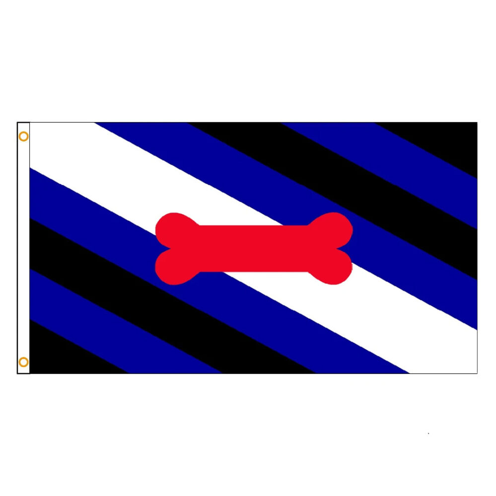 Bandera Puppy Pride 90x150 cm – FLAGLINK - Imagen 2