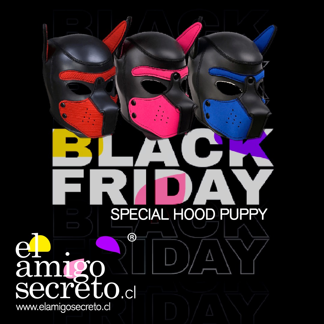 ¡OFERTA SIN CAJA! Máscara Neopreno Puppyplay - Stock Limitado