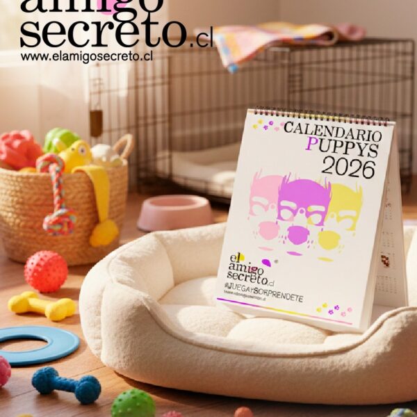 CALENDARIO PUPPYPLAY 2026 (2ª EDICIÓN)