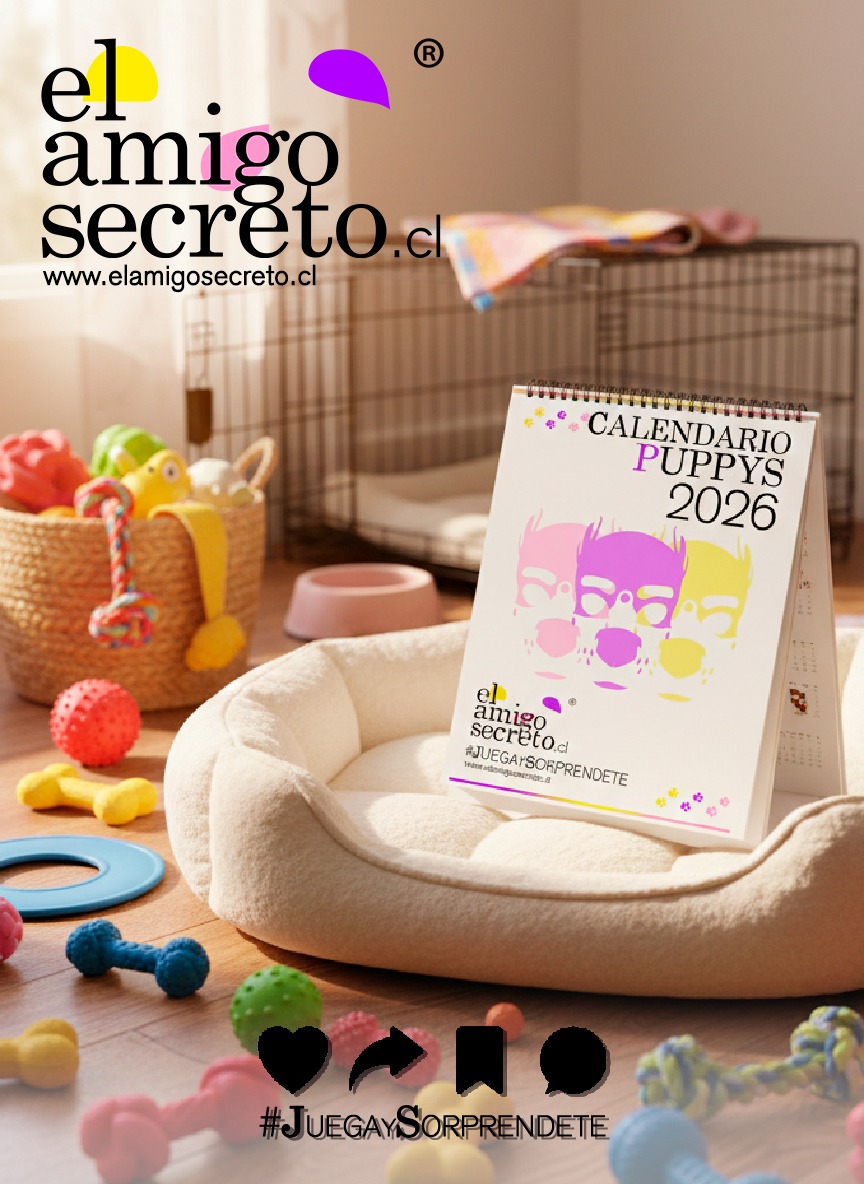 CALENDARIO PUPPYPLAY 2026 (2ª EDICIÓN)