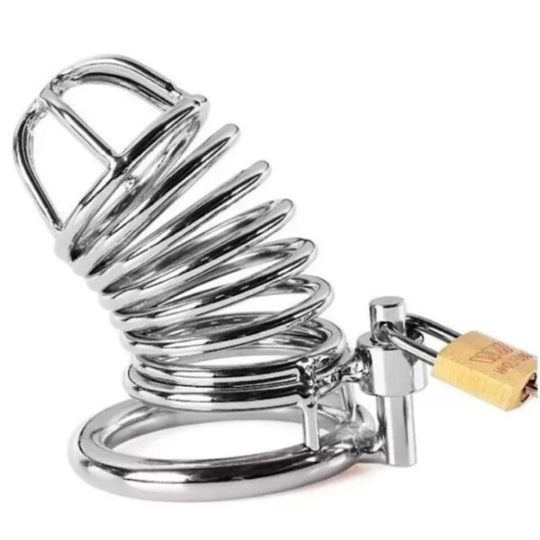 Jaula de Castidad "Vigilante" | Control, Anticipación y Metal de Alta Calidad