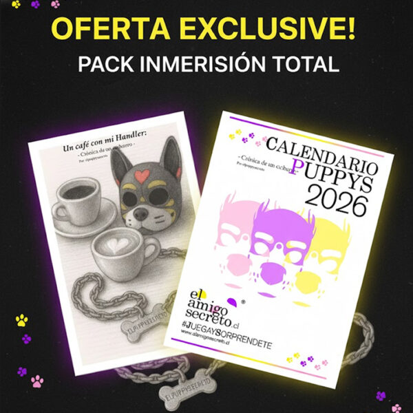 PACK LANZAMIENTO: Inmersión Total Puppyplay (Crónica "Un Café..." + Calendario 2026)