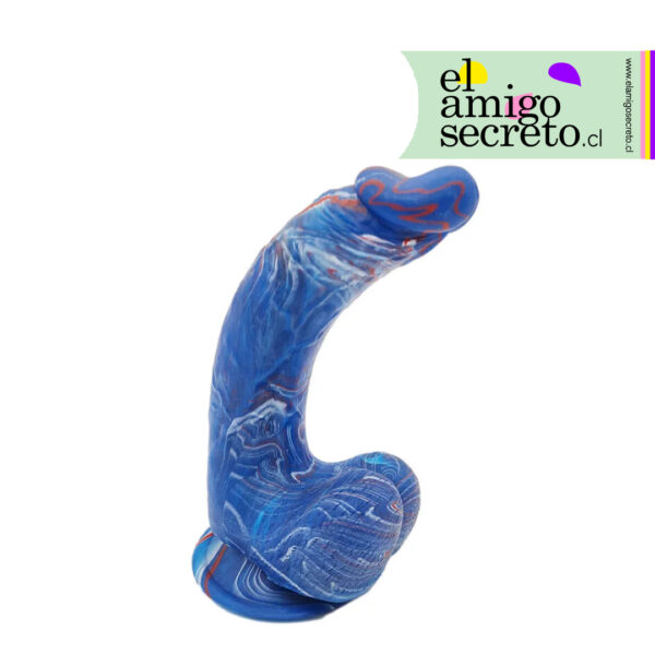BeSexy: Dildo Capitán América 18 CM | Poder Versátil y Estimulación de Puntos G/P