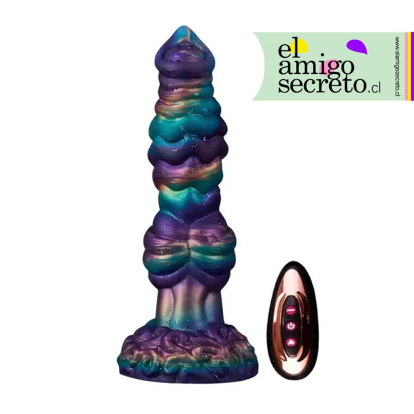 Hyperion: Vibrador Realista con Movimiento de Empuje y Ventosa